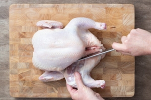 How to- Roast chicken, salt baked carrots & carrot puree