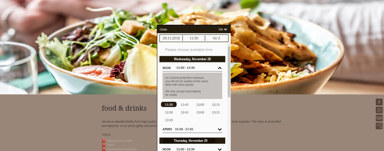aleno more than restaurant booking software